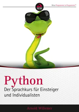 Willemer Arnold Python. Der Sprachkurs für Einsteiger und Individualisten обложка книги