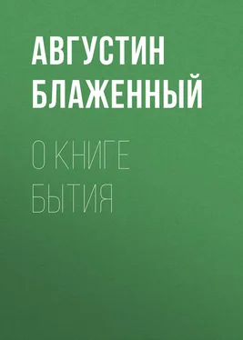 Августин Блаженный О книге Бытия обложка книги