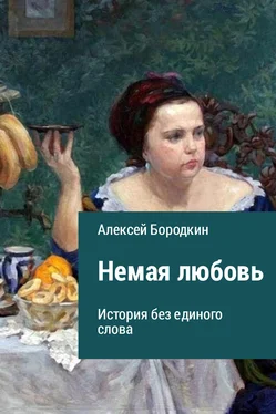 Алексей Бородкин Немая любовь обложка книги