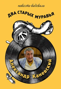 Александр Каневский Два старых муравья обложка книги