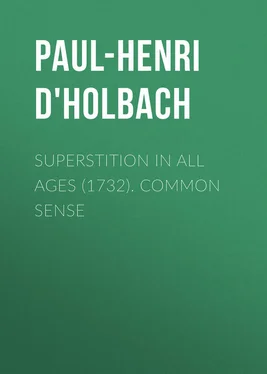 Paul-Henri Holbach Superstition In All Ages (1732). Common Sense обложка книги
