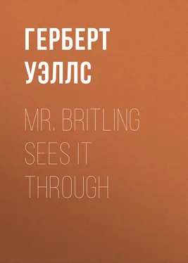 Герберт Уэллс Mr. Britling Sees It Through обложка книги