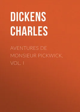 Чарльз Диккенс Aventures de Monsieur Pickwick, Vol. I обложка книги