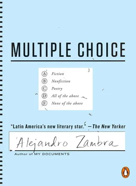 Alejandro Zambra Multiple Choice обложка книги