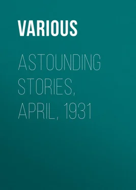 Various Astounding Stories, April, 1931 обложка книги