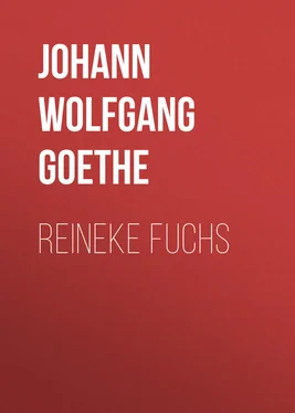 Johann von Goethe Reineke Fuchs обложка книги