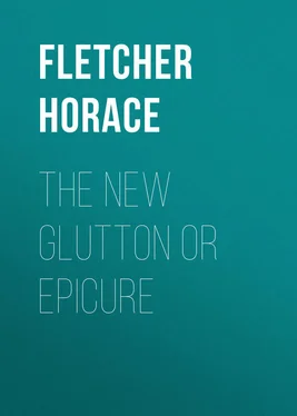 Horace Fletcher The New Glutton or Epicure обложка книги