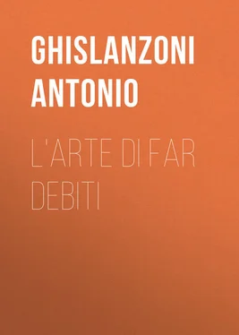 Antonio Ghislanzoni L'arte di far debiti обложка книги