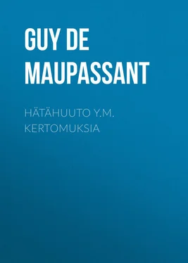 Guy Maupassant Hätähuuto y.m. kertomuksia обложка книги