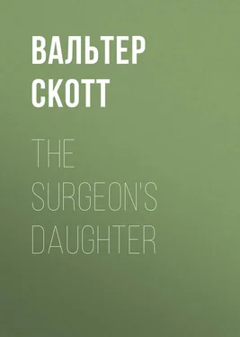 Вальтер Скотт The Surgeon's Daughter обложка книги