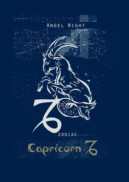 Angel Wight Capricorn. Zodiac обложка книги