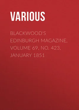 Various Blackwood's Edinburgh Magazine, Volume 69, No. 423, January 1851 обложка книги