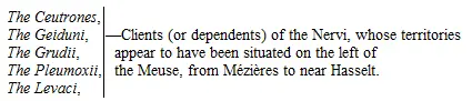 The Remi whose territory embraced the greater part of the departments of the - фото 4
