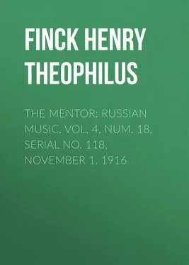 Henry Finck The Mentor: Russian Music, Vol. 4, Num. 18, Serial No. 118, November 1, 1916 обложка книги