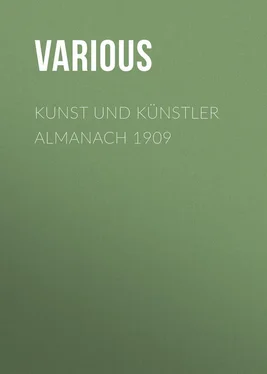 Various Kunst und Künstler Almanach 1909 обложка книги