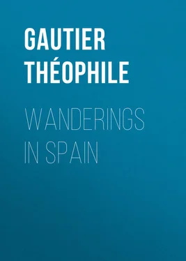 Théophile Gautier Wanderings in Spain обложка книги