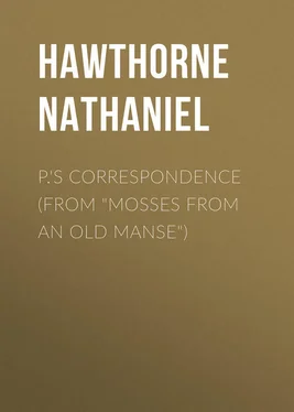 Nathaniel Hawthorne P.'s Correspondence (From Mosses from an Old Manse) обложка книги