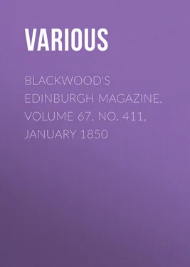 Various Blackwood's Edinburgh Magazine, Volume 67, No. 411, January 1850 обложка книги