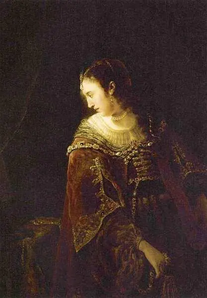 Фердинанд Боль 16161680 Женщина у туалетного столика Около 1645 Холст - фото 63