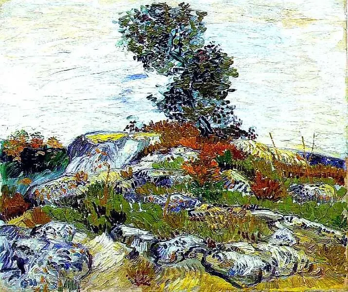 Винсент Ван Гог 18531890 Скалы 1888 Холст масло 549x657 Знаменитый - фото 80