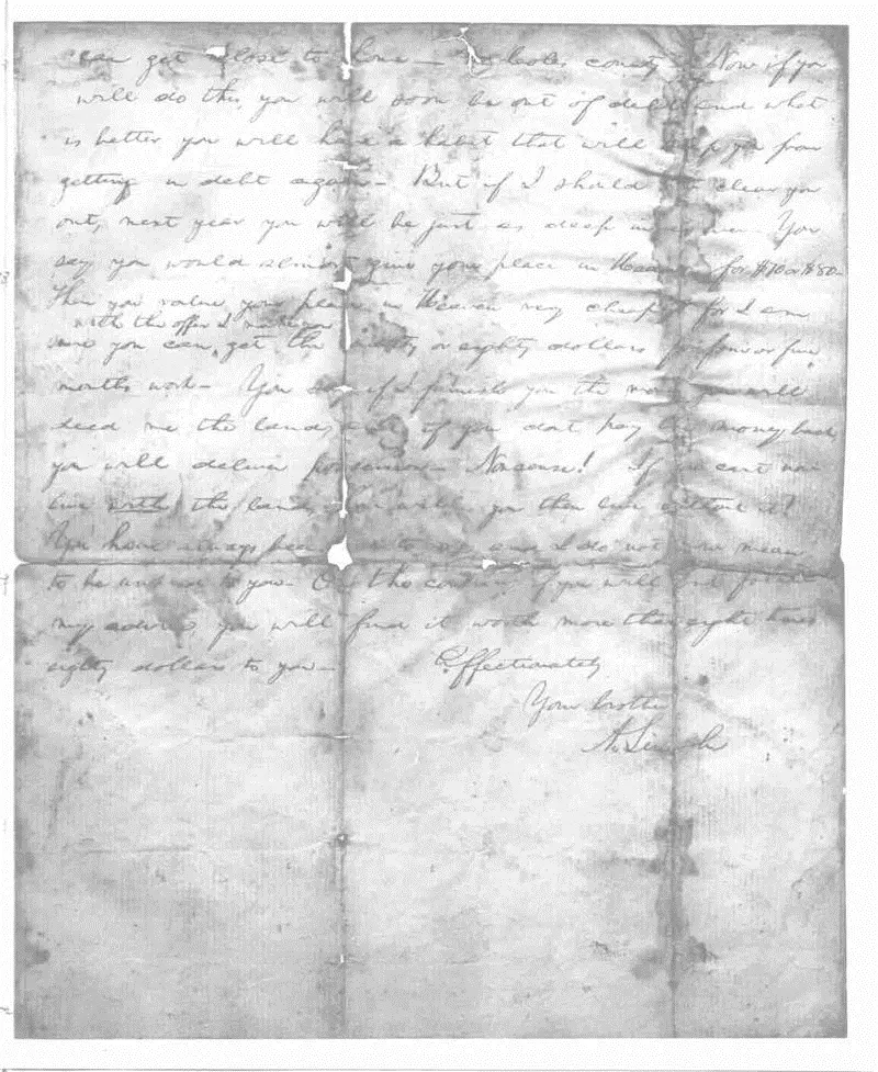 Washington Dec 24th 1848 My dear father Your letter of the 7th was - фото 1