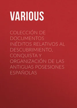 Various Colección de Documentos Inéditos Relativos al Descubrimiento, Conquista y Organización de las Antiguas Posesiones Españolas обложка книги