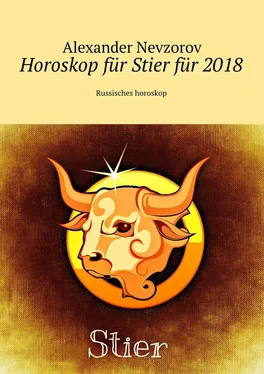 Alexander Nevzorov Horoskop für Stier für 2018. Russisches horoskop