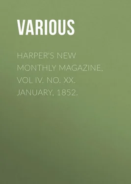 Various Harper's New Monthly Magazine, Vol IV. No. XX. January, 1852. обложка книги