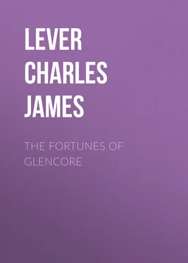 Charles Lever The Fortunes Of Glencore обложка книги