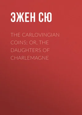 Эжен Сю The Carlovingian Coins; Or, The Daughters of Charlemagne обложка книги