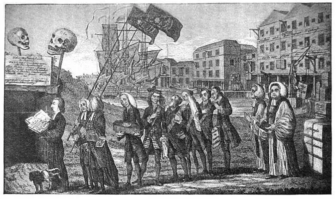 FUNERAL PROCESSION OF THE STAMP ACT In July 1766 less than six months after - фото 9