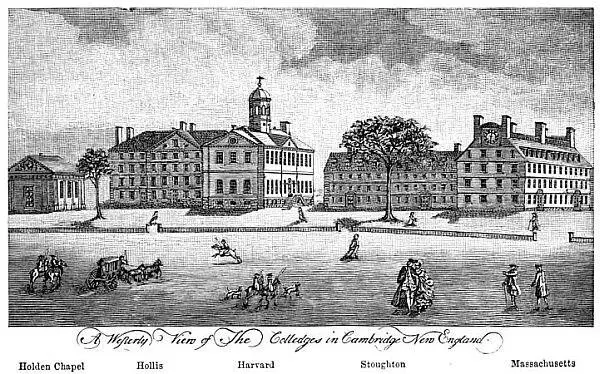 A Westerly View of the Colledges in Cambridge New England Such means as these - фото 56