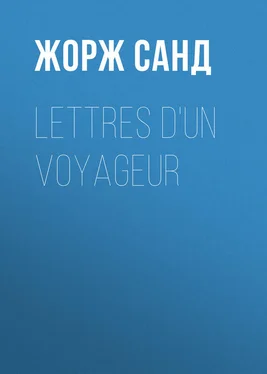 Жорж Санд Lettres d'un voyageur обложка книги