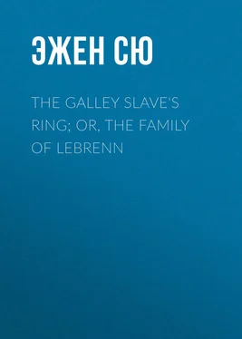 Эжен Сю The Galley Slave's Ring; or, The Family of Lebrenn обложка книги