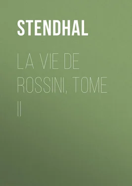 Stendhal La vie de Rossini, tome II обложка книги