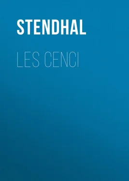 Stendhal Les Cenci обложка книги