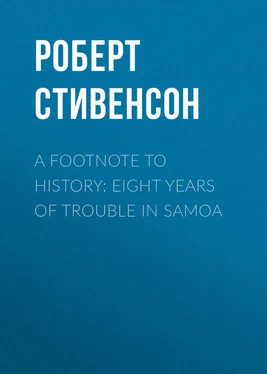 Роберт Стивенсон A Footnote to History: Eight Years of Trouble in Samoa обложка книги