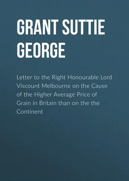 George Grant Suttie Letter to the Right Honourable Lord Viscount Melbourne on the Cause of the Higher Average Price of Grain in Britain than on the the Continent обложка книги