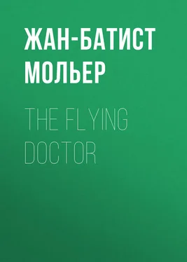 Жан-Батист Мольер The Flying Doctor обложка книги