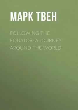 Марк Твен Following the Equator: A Journey Around the World обложка книги