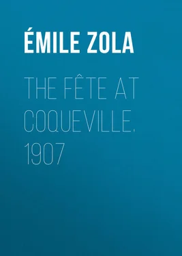 Émile Zola The Fête At Coqueville. 1907 обложка книги