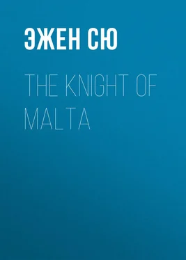 Эжен Сю The Knight of Malta обложка книги