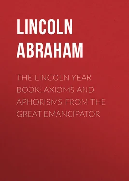 Abraham Lincoln The Lincoln Year Book: Axioms and Aphorisms from the Great Emancipator обложка книги