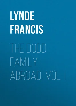 Francis Lynde The Dodd Family Abroad, Vol. I обложка книги
