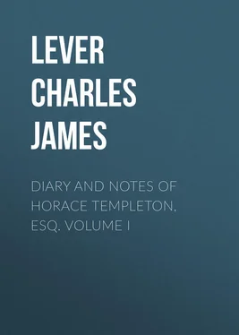 Charles Lever Diary And Notes Of Horace Templeton, Esq. Volume I обложка книги