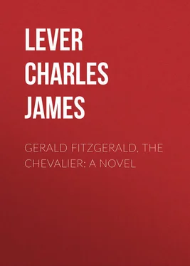 Charles Lever Gerald Fitzgerald, the Chevalier: A Novel обложка книги