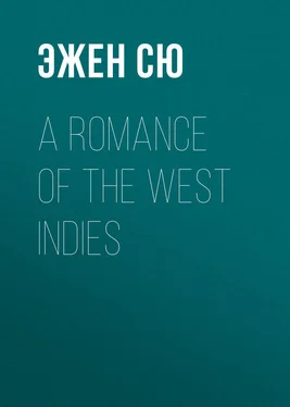 Эжен Сю A Romance of the West Indies обложка книги