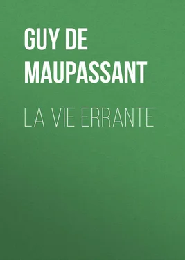 Guy Maupassant La vie errante обложка книги