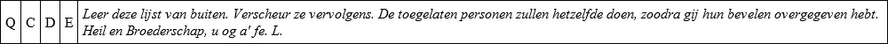 De personen die van dien vond wisten vernamen eerst later wat deze vier - фото 1