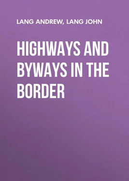 Andrew Lang Highways and Byways in the Border обложка книги